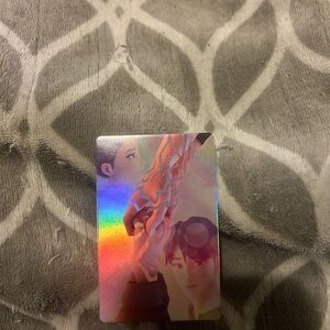 K-pop demon hunters card rumi and jinu